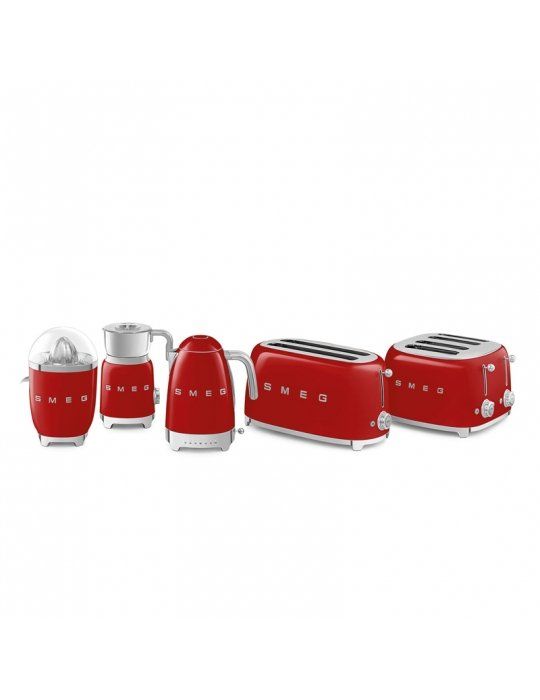 Tostapane 4 Fette SMEG Rosso