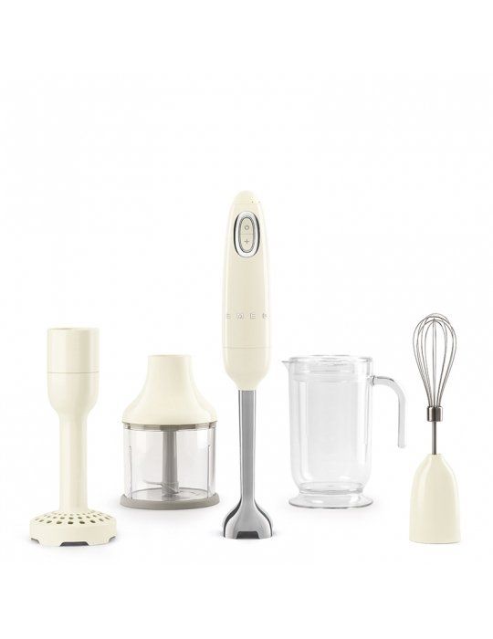 Frullatore a Immersione con Accessori SMEG Panna