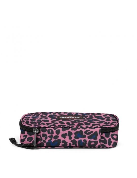 Oval Single Astuccio, 22 cm, Safari Leopard
