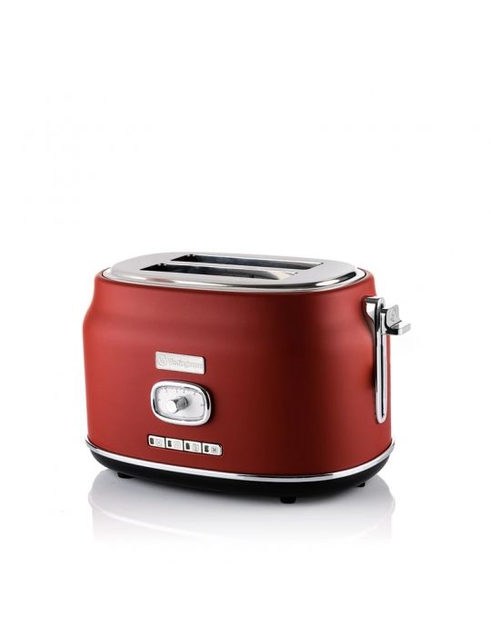 Tostapane Retrò Westinghouse per 2 fette Rosso