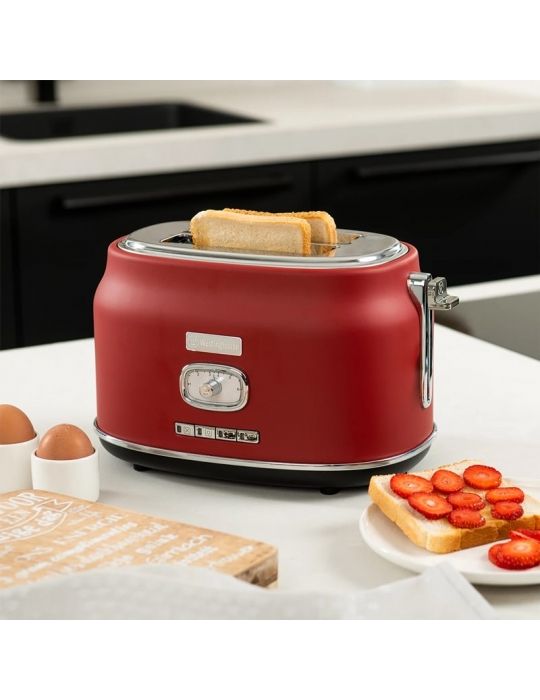 Tostapane Retrò Westinghouse per 2 fette Rosso