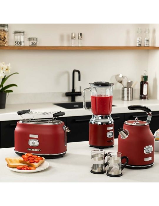 Tostapane Retrò Westinghouse per 2 fette Rosso