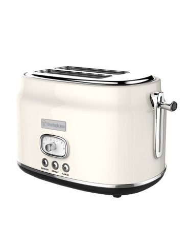 Tostapane Retrò Westinghouse per 2 fette Bianco
