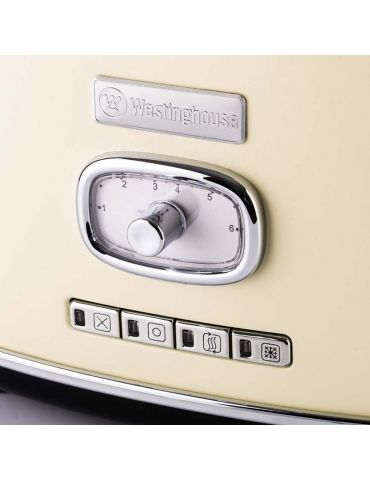 Tostapane Retrò Westinghouse per 2 fette Bianco