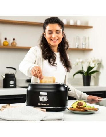 Tostapane Retrò Westinghouse per 2 fette Nero