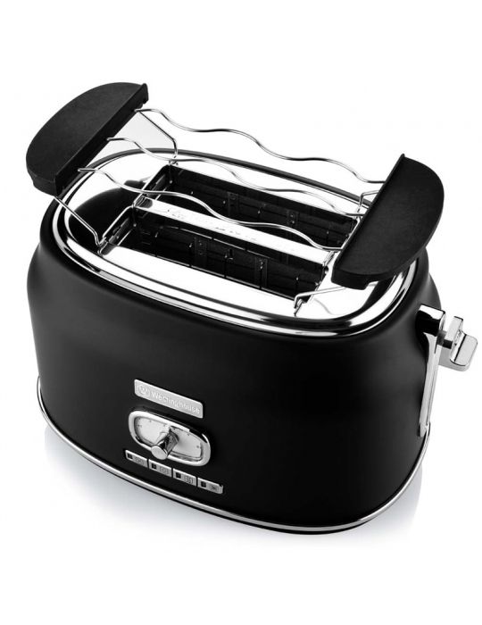 Tostapane Retrò Westinghouse per 2 fette Nero