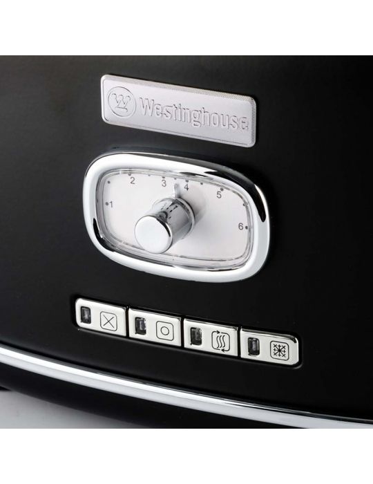Tostapane Retrò Westinghouse per 2 fette Nero