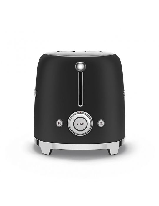Tostapane 2 Fette SMEG Nero Opaco