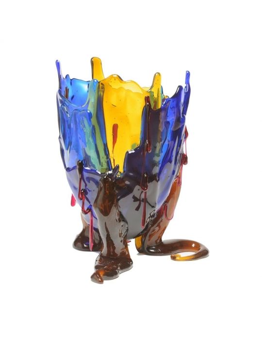 Clear Special Extra Colour Vase - Clear Light Blue, Amber, Blue Klein, Clear Fuchsia