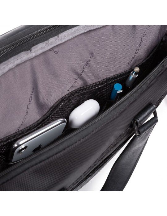 Cartella a due manici porta PC e porta iPad® in Brief Nera