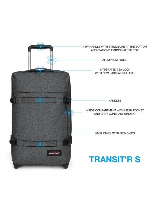 Borsone Trolley Transit'R S Eastpak Black