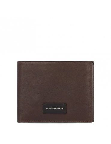 Portafoglio uomo Piquadro con porta documenti rimovibile Harper