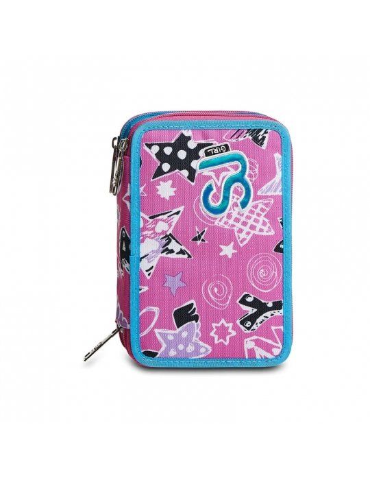 Astuccio Scuola 3 zip Seven - CUTELED GIRL