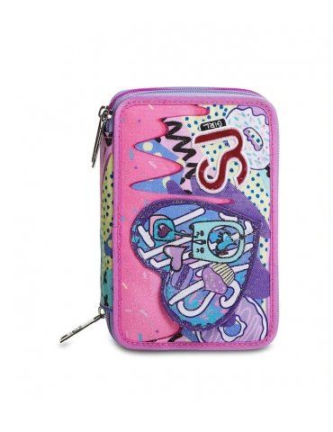 Astuccio Scuola 3 zip Seven SJ - HAVE FUN GIRL