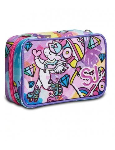 Astuccio Scuola Speed Case Seven SJ - ROLLERSKATE GIRL