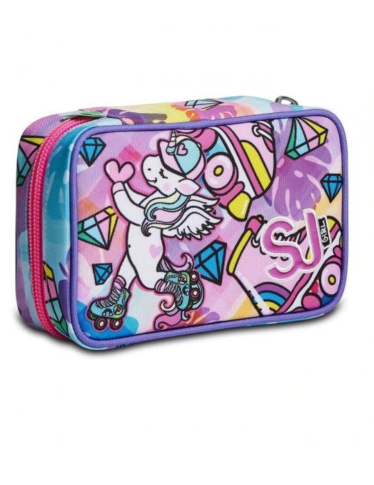 Astuccio Scuola Speed Case Seven SJ - ROLLERSKATE GIRL