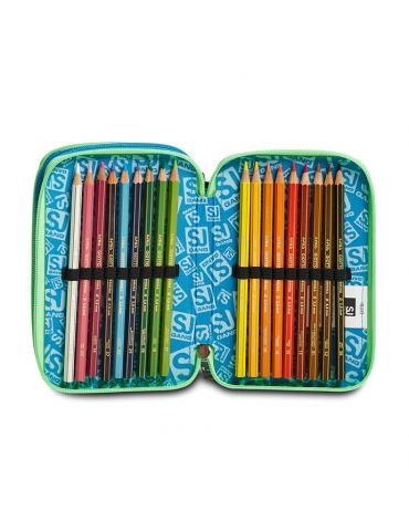 Astuccio Scuola 3 zip Seven SJ - GOALKICK BOY