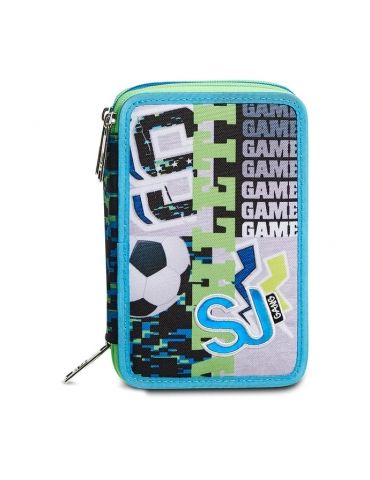 Astuccio Scuola 3 zip Seven SJ - GOALKICK BOY