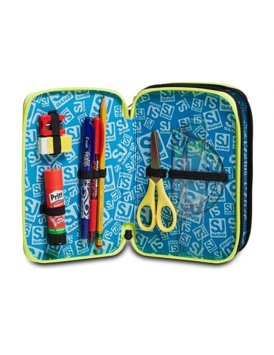Astuccio Scuola 3 zip Seven SJ - GAMINGLED BOY