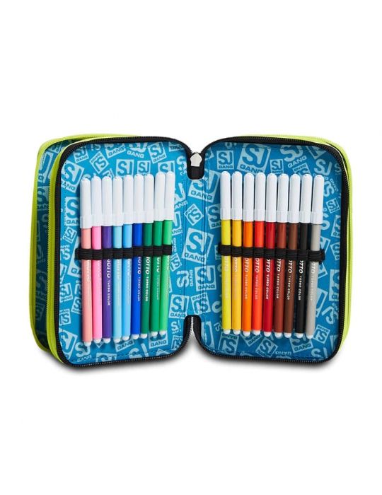 Astuccio Scuola 3 zip Seven SJ - GAMINGLED BOY