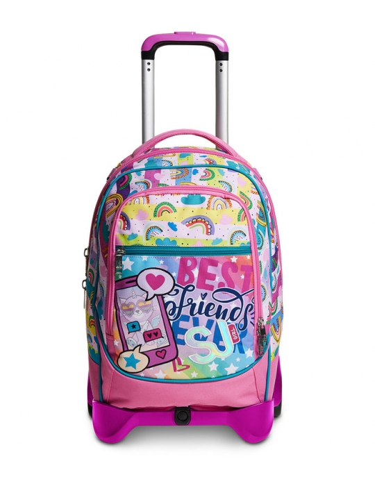 Trolley scuola JACK Seven® 2 ruote - COLORBOW GIRL
