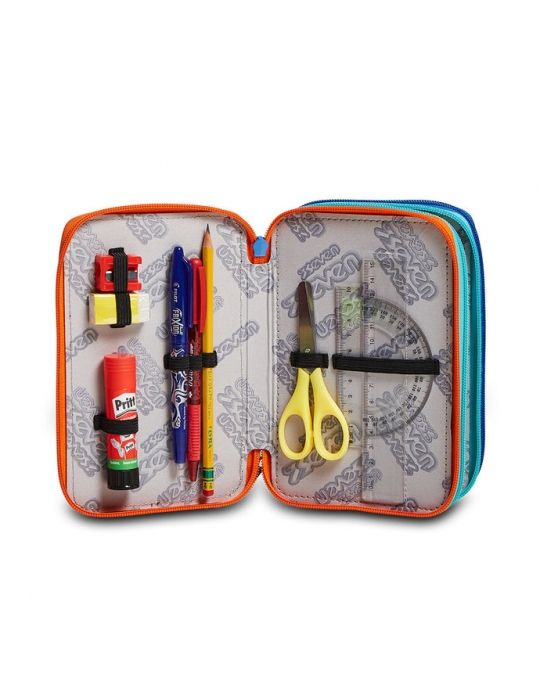 Astuccio Scuola 3 zip Seven - MELT BOY