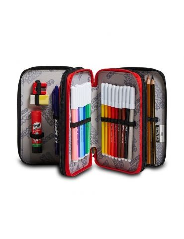 Astuccio Scuola 3 zip Seven - SCRATCHY BOY Astuccio Scuola 3 zip Seven - SCRATCHY BOY