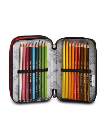 Astuccio Scuola 3 zip Seven - SCRATCHY BOY Astuccio Scuola 3 zip Seven - SCRATCHY BOY