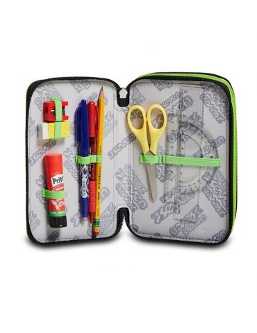 Astuccio Scuola 3 zip Seven - CRAFTER BOY