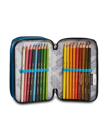 Astuccio Scuola 3 zip Seven - DRIPPED BOY