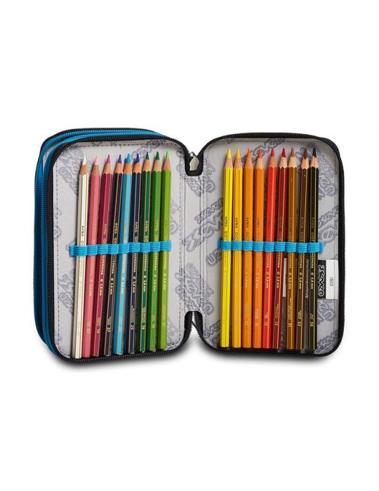 Astuccio Scuola 3 zip Seven - DRIPPED BOY