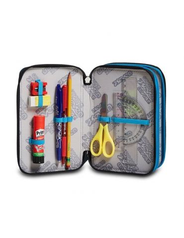 Astuccio Scuola 3 zip Seven - DRIPPED BOY