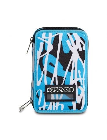 Astuccio Scuola 3 zip Seven - DRIPPED BOY