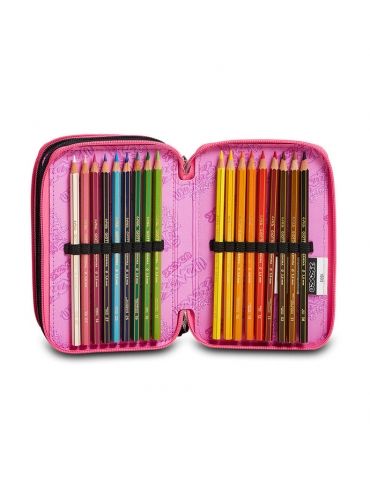 Astuccio Scuola 3 zip Seven - ROSEGROVE GIRL