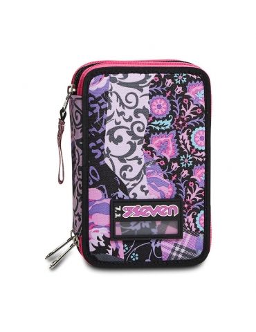 Astuccio Scuola 3 zip Seven - ROSEGROVE GIRL