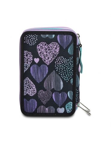 Astuccio Scuola 3 zip Seven - PATCHYHEART GIRL