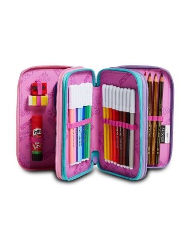 Astuccio Scuola 3 zip Seven - MELT GIRL
