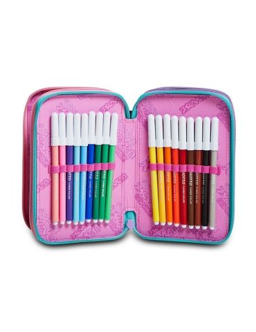 Astuccio Scuola 3 zip Seven - MELT GIRL