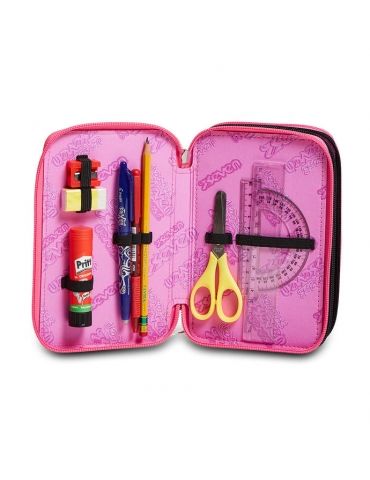 Astuccio Scuola 3 zip Seven - CAMOULOVE GIRL