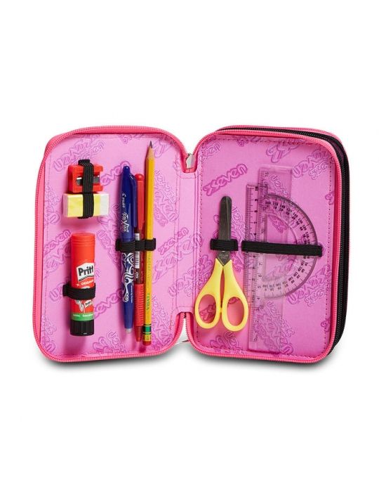 Astuccio Scuola 3 zip Seven - CAMOULOVE GIRL
