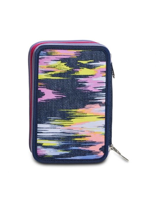 Astuccio Scuola 3 zip Seven - VIRTUAL GIRL