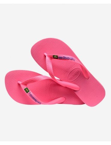 Havaianas Brasil Logo Crystal Rose F12