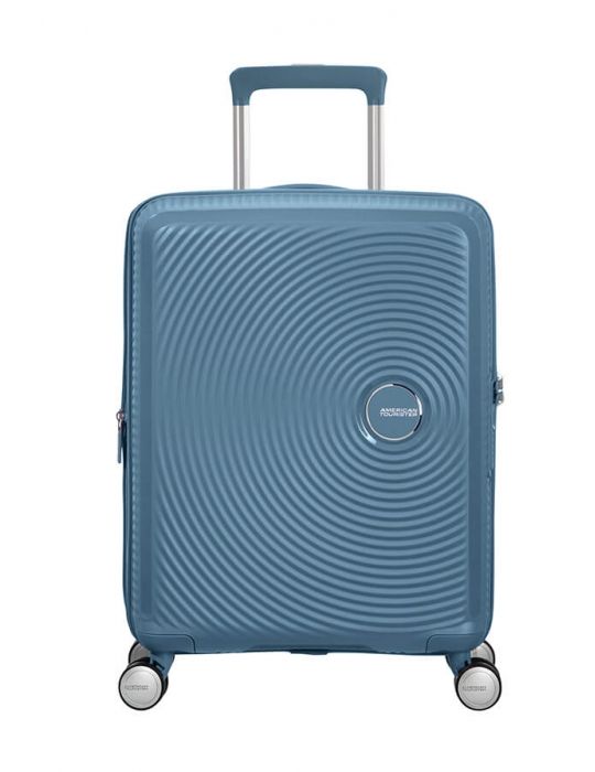 Bagaglio a Mano Trolley American Tourister Soundbox Spinner Stone Blue