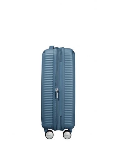 Bagaglio a Mano Trolley American Tourister Soundbox Spinner Stone Blue