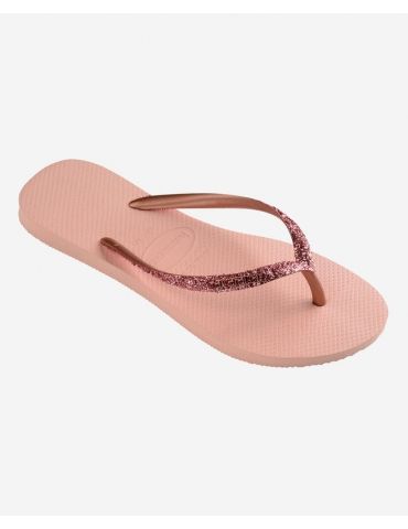 Havaianas Slim Glitter II Ballet Rose/Golden Blush