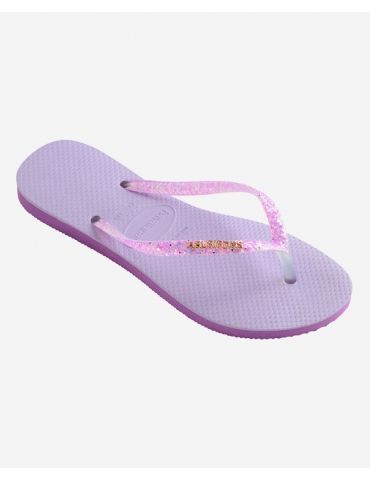 Havaianas Slim Glitter Flourish Purple