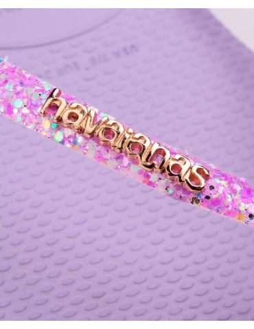 Havaianas Slim Glitter Flourish Purple