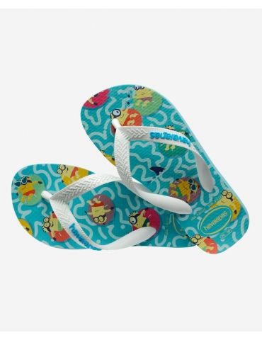 Havaianas Minions Traditional Blue/White