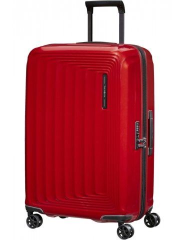 Trolley Medio Samsonite Nuon Spinner Metallic Red