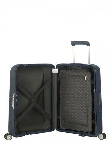 Bagaglio a Mano Trolley Samsonite Magnum Spinner Dark Blue